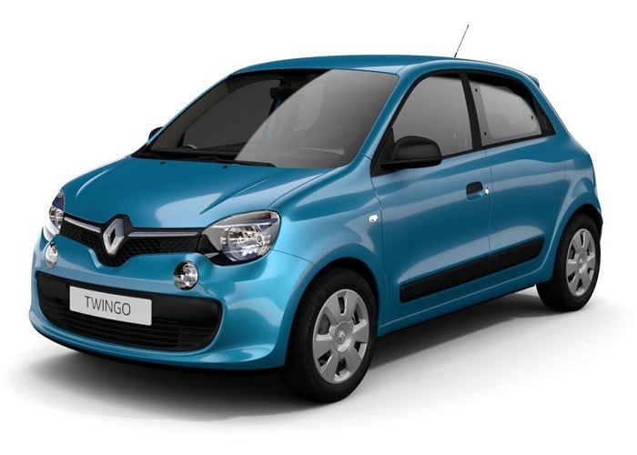 Renault Twingo Blauw Brand Page